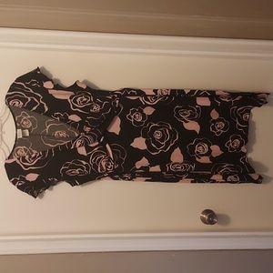 Giorgio Fiorlini Rose Midi Dress